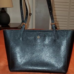 Tory Burch Black York Tote Small